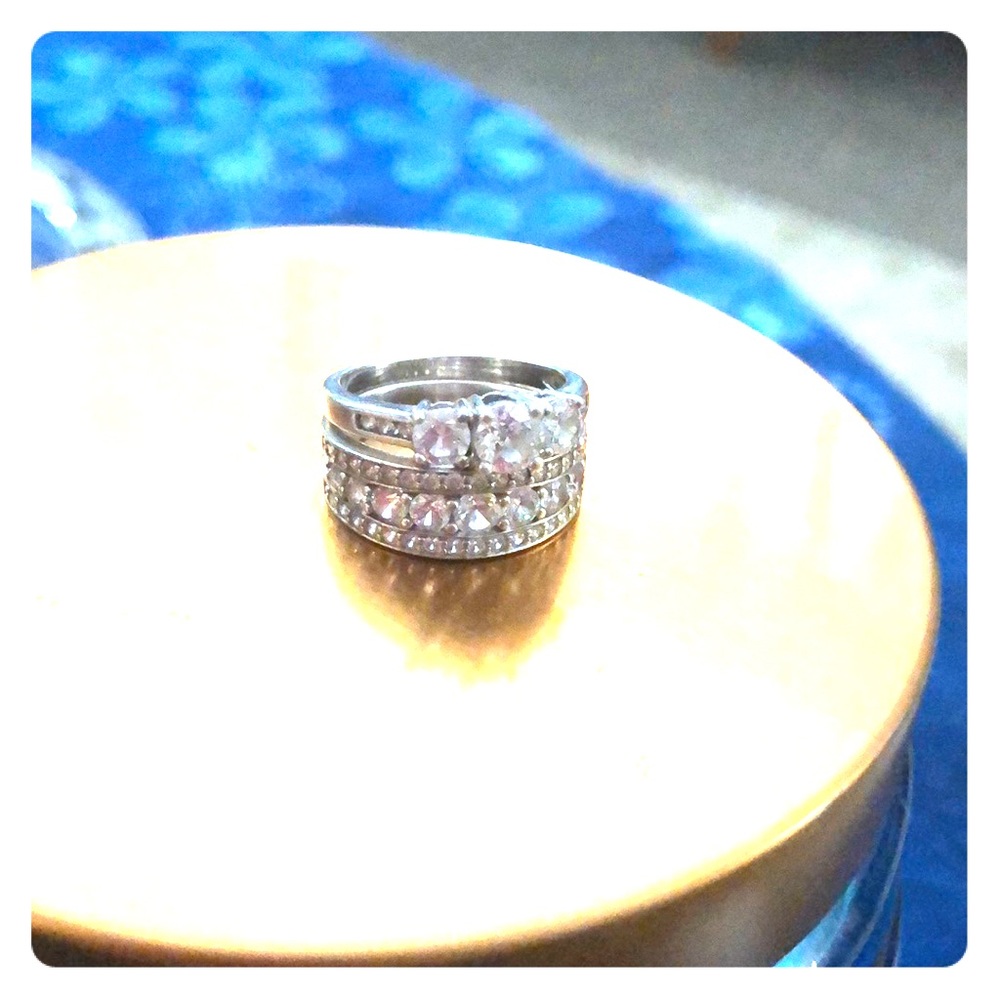 Silver Wedding 2 piece set